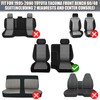 SAPUBK Custom-Fit Front Seat Covers Replace for 1995-2000 Toyota Tacoma