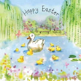 Twizler Easter Card Ducks - Easter Card For Her - Easter Card For Him - Easter Card Mum - Easter Card Wife - Easter Card Dad - Easter Card Granddaughter - Easter Card Grandson