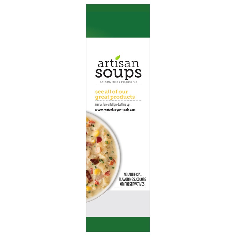 Canterbury Naturals Artisan Soup Mix, Potato Corn Chowder Soup Mix,