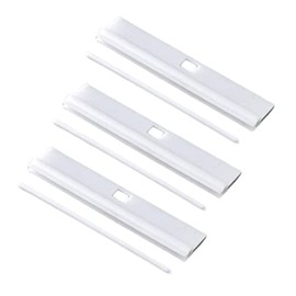 20 Pack Vertical Blind Hangers – 127mm (5 Inch) White Replacement Louvre Slat Clips – Adjustable DIY Blind Accessories