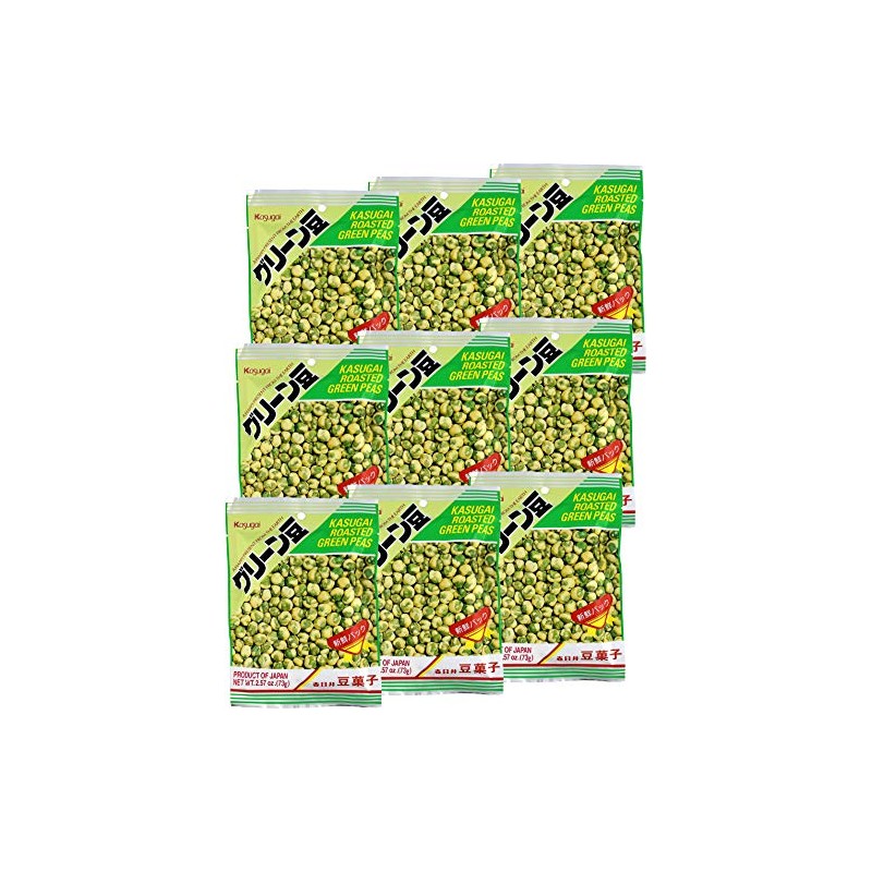 Kasugai Green Peas 2.57oz (9 Pack)