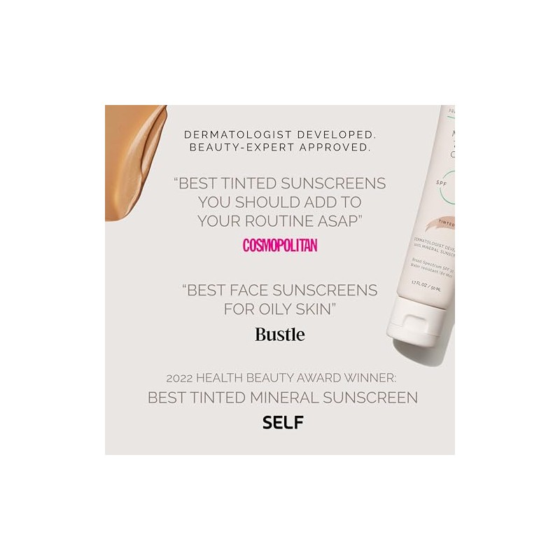 MDSolarSciences Mineral Tinted Creme FPS 30 - Bronceador resistente a