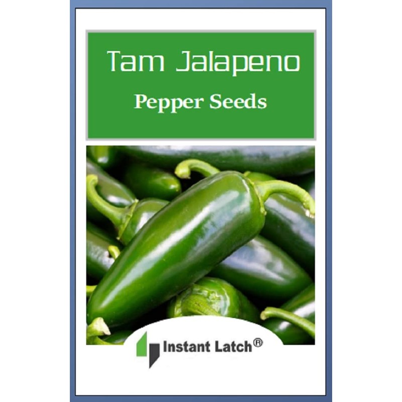 Instant Latch 100 Tam Jalapeno Pepper Seeds | Non-GMO |