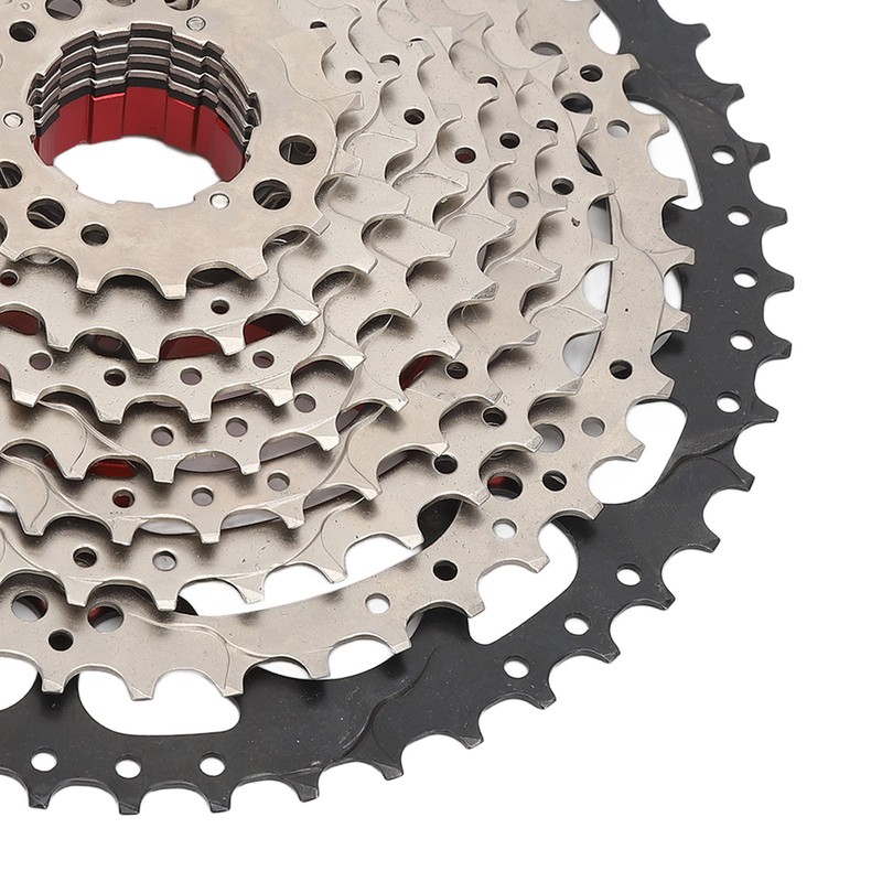 10 Speed Cassette Flywheel Aluminum Alloy 12‑50T Hollow Design Silent