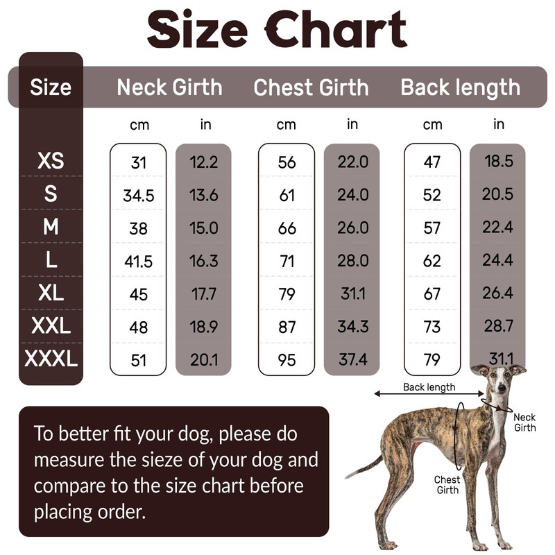 Salukis Greyhound Sweater - Warm Dog Pullover Coat with Legs