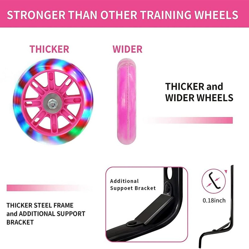 Children's Bicycle, 12-inch Wheels (Pink)