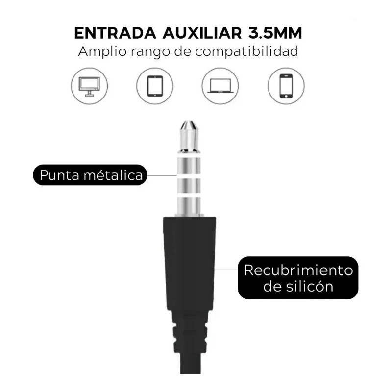 Maíz Audifonos Alambricos Celular Manos Libres Microfono In Ear
