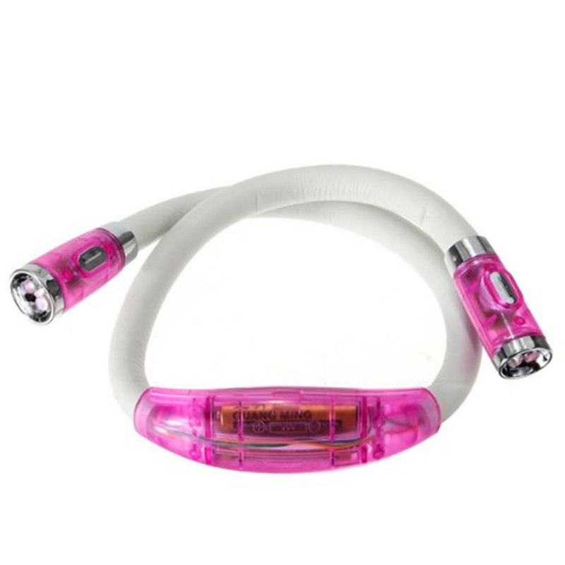 Atc LED Handsfree Flexional Neck Book Reading Needle Work Light