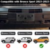 TECTICO Front License Plate Bracket Compatible with Bronco Sport 2021-2024,