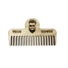 Wooden Beard Comb Beard & Moustache Hipsta Fun Pocket Comb