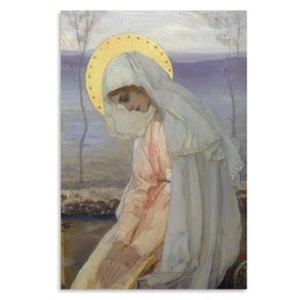 KERAXL Virgin Mary Poster The Marias Picture Virgen De Guadalupe Traditional Catholic Icon Canvas Prints, Madonna Modern Christian Art Home Decor Unframe-style 12x18inch(30x45cm)