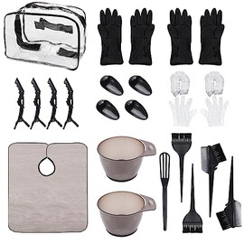20 Piezas de Kit de Tinte para el Cabello, Kit de Blanqueamiento del Cabello, Set de Decoloración