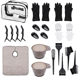 20 Piezas de Kit de Tinte para el Cabello, Kit de Blanqueamiento del Cabello, Set de Decoloración