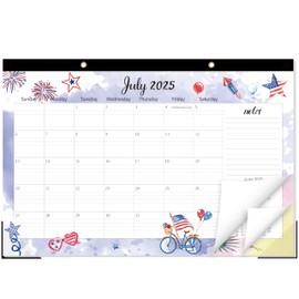 GuassLee Extra Large Desk Calendar 2025-2026 - 19 Months 20" x 30" Jumbo Desk Calendar from Jun. 2025 to Dec. 2026, Large Monthly Planner with Watercolor Design for Office School Home Organizing