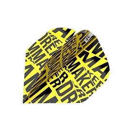 Target Darts Unisex Adult Dimitri Van den Bergh Brass Pro Ultra Flights Darts, Black, No.2