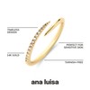 Ana Luisa Gold Claw Ring - Oren - 14K Gold