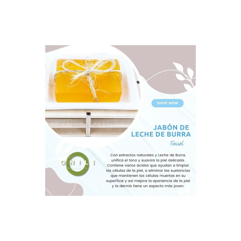 Jabón Leche De Burra Unifica Tono De Piel/sheló Paq Triple