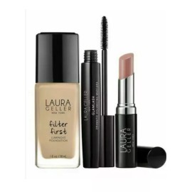 Laura Geller Foundation Fundamentals 3pc Collection Set MEDIUM