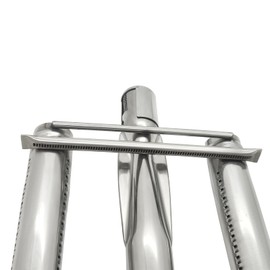 Folocy 18.125" Grill Burners for Alfresco 30” 42” 56” LX2, AGBQ-30SZCD, AGBQ-42RFG, AGBQ-56BFG, ALX2-30CD, ALX2-42RFG, ALX2-56BFGC, BBQ Gas Grill Replacement Parts Pipe Tube, Stainless Steel