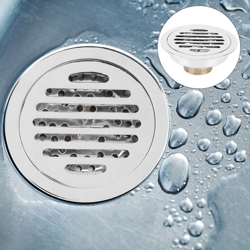 Floor Drain Copper Round Insectproof and Deodorant Floor Drain for
