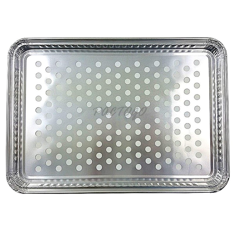 Pactogo 16" x 11" Aluminum Foil BBQ Gourmet Grill Topper