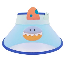 Surkat Adorable Animal Incredible Sun Visor Hats Wide Brim UV Fishing Hats for Boys Girls Light Blue