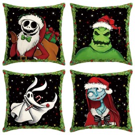 Christmas Pillow Covers Pillow Cases New Year Winter Xmas Decor Christmas Decorations for Home Party