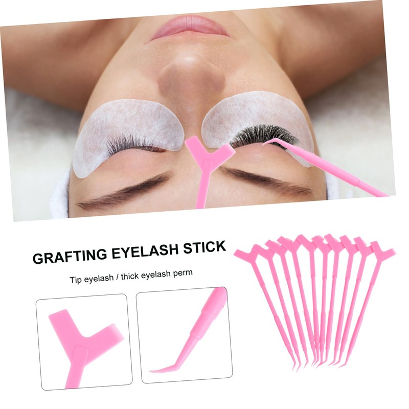 OHPHCALL Professional Lash Lifting Tools 10pcs Set Brush Comb Separator
