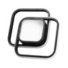 24W Hallway Light Modern LED Square Ceiling Light Small Asile