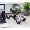 PEARL Stroller Fan:360° Handheld Handheld Handheld Fan with Flexible Tripod