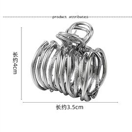 Metal Hair Claws Girl High Ponytail Clip, Advanced Sense Hair accessories Headwear for Women Hair Accessories Styling Jewelry Tools