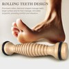 Jaasuee Wooden Foot Roller, Multi-Use Massager for Plantar Fasciitis Relief,