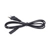 Zerodis EU Standard 250V 2.5A 1.5M 2 Pin Power Cord