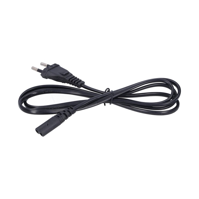 Zerodis EU Standard 250V 2.5A 1.5M 2 Pin Power Cord