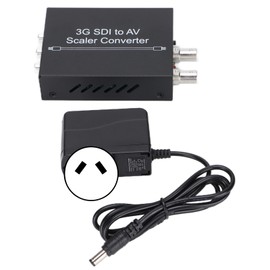 3G SDI to Audio and Video Scaler Converter 3G/Hd SD_SDI to R/L RCA Adapter Converter for Computer