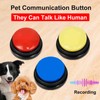 Dog Buttons Training Voice Recorder Squeeze Box Interactive Dog Communication