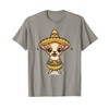 Funny Mexican Chihuahua Taco Cinco de Mayo Fiesta Dog T-Shirt