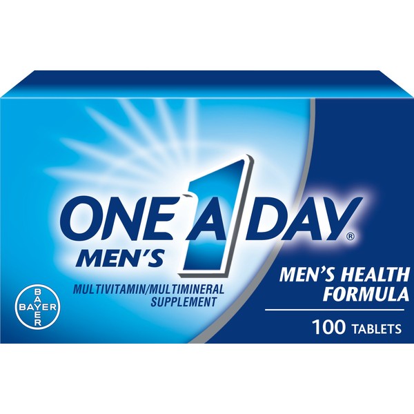 One-A-Day Men's Health Formula Dietary Supplement, 100 Count