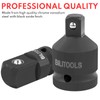 BILITOOLS Socket Adapter Set 17 Piece includes Reducer, Universal Joint