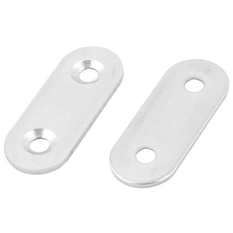 Sourcingmap Metal Flat Repair Joining Brace Mending Fixing Plate 40mm