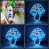 Mushroom Neon Sign Dimmable Led Light Cute Mushroom Night Light