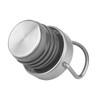TOMSHOO 550ml Full Titanium Water Bottle with Extra Plastic Lid