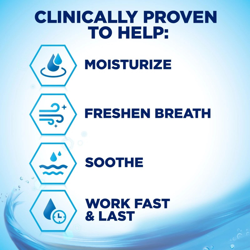 Biotène Biotene Moisturizing Dry Mouth Oral Rinse Mouthwash, Fresh Mint,