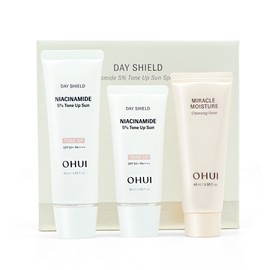 Ohui O HUI Day Shield Perfect Sun Red Sun Cream 50ml Sun Cream Blush Cover Green Base / 오휘 데이쉴드 퍼펙트 선 레드 선크림 50ml 썬크림 홍조 커버 그린 베이스