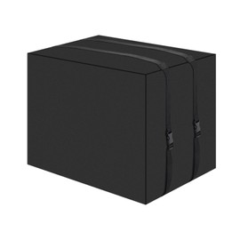 PATIKIL Air Conditioner Cover for Outside Units, 17x12x13 inch 600D Waterproof Window AC Unit Cover Dustproof Outdoor Window AC Protection Covers for Outdoor, Black