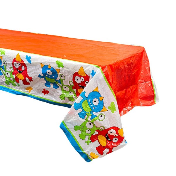 Monster Party Table Covers (2), Monster Party Supplies, Monster Table Setting