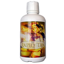 Rapid Tan Bronze Sunless Airbrush Spray Tanning Solution 64oz (ships in 2 qts)
