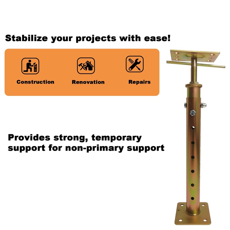 ZANURA 19.7"-35.8" Adjustable House Floor Wall Jack Post Pole Rod