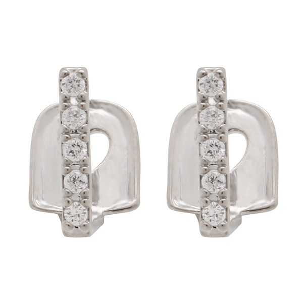 Huliyhus 2Pcs 18K Gold Plated Hip Hop Teeth Grillz Iced