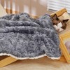 NODARKO Cat Blanket for Indoor Cats, Soft Faux Fur &